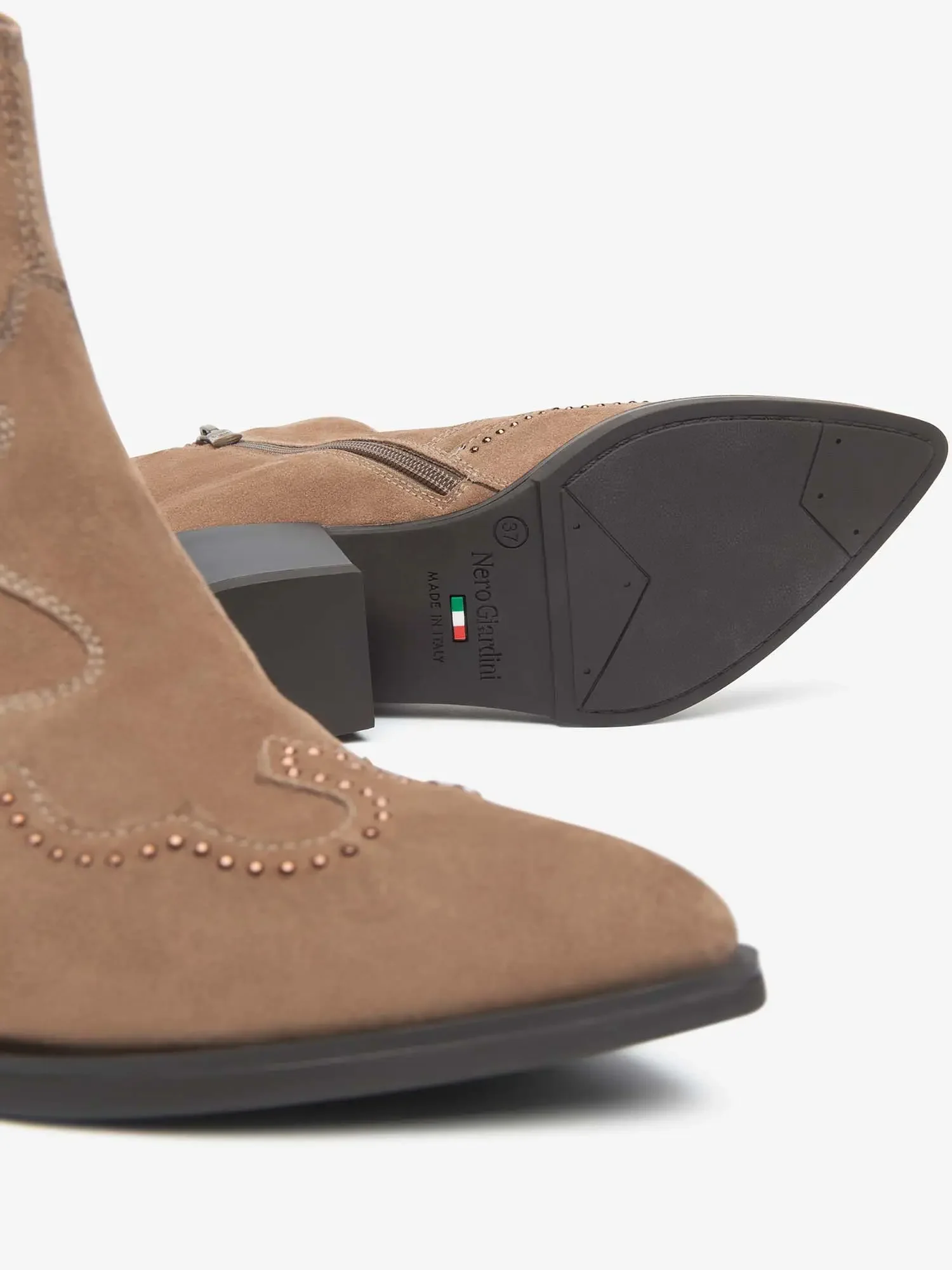 TRONCHETTO DONNA - NERO GIARDINI MARRONE - I513912D - Image 4