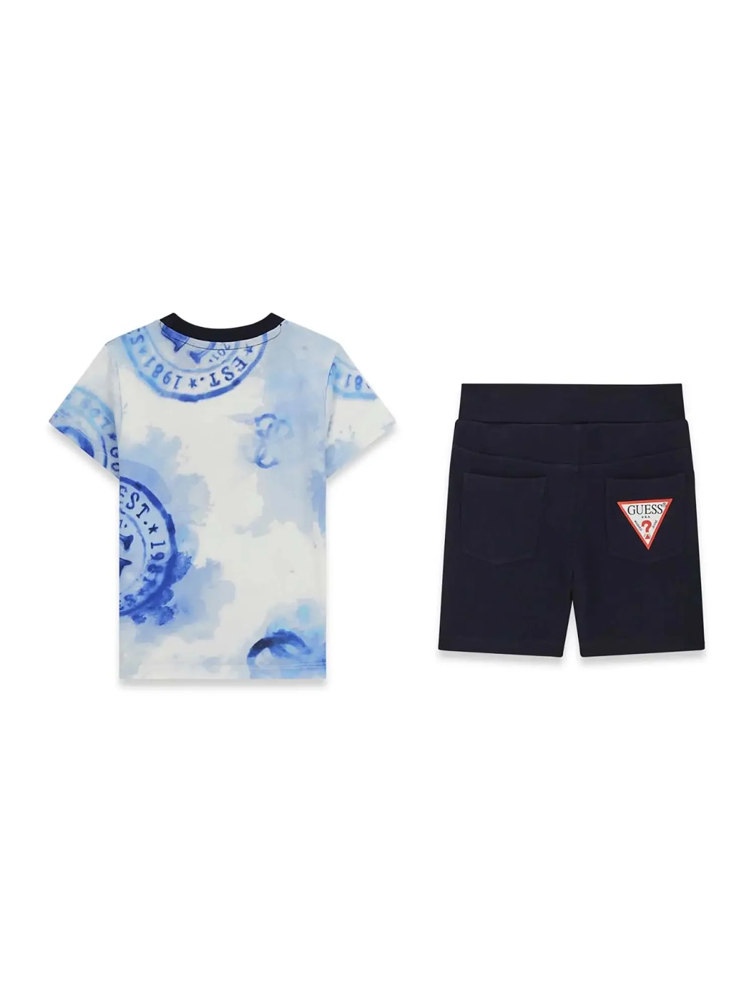 TUTA BAMBINO - GUESS KIDS BLU - N6GG00 K8HM4 - Image 2