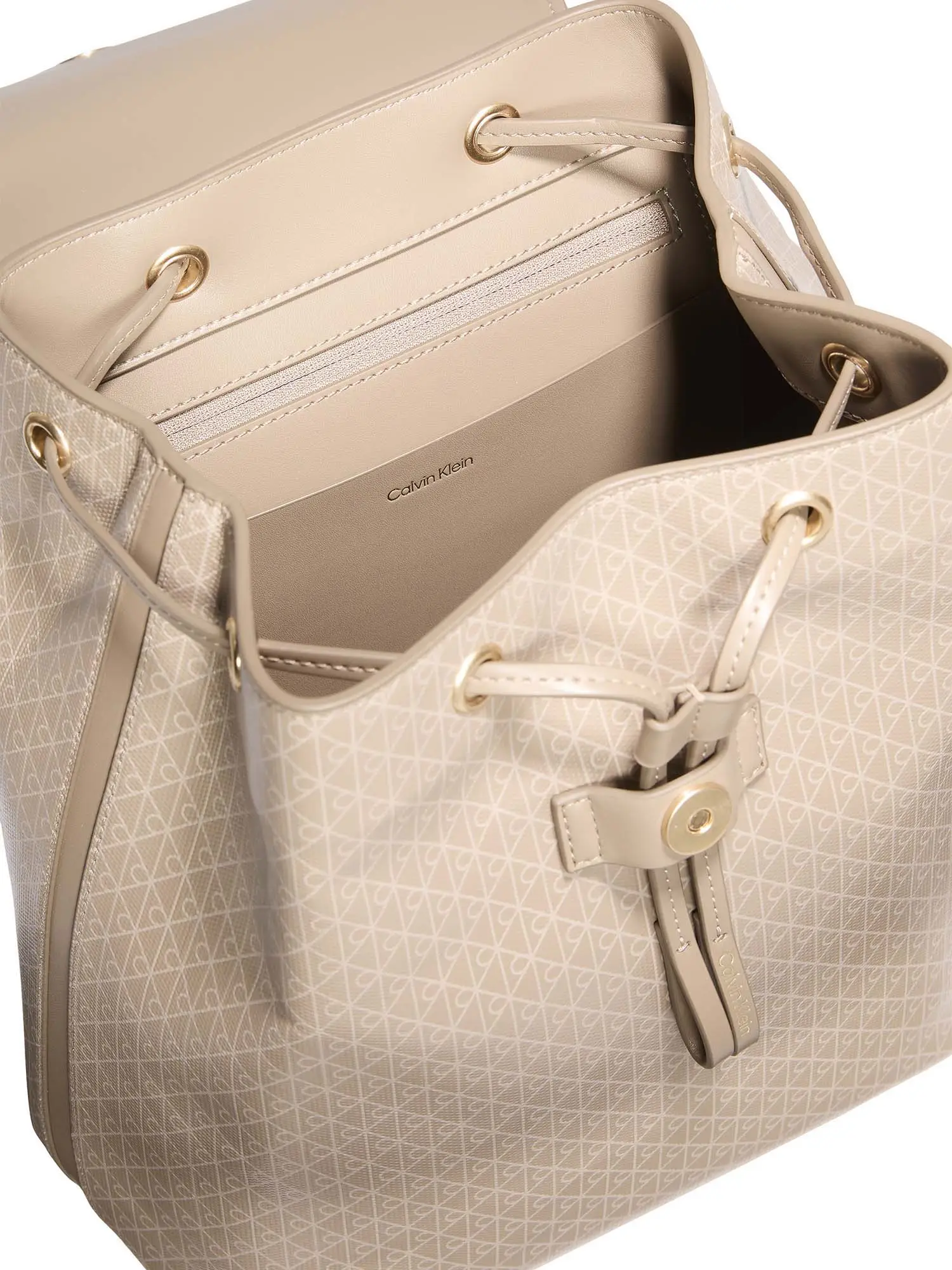 ZAINO DONNA - CALVIN KLEIN TAUPE - LV04F3271G - Image 3
