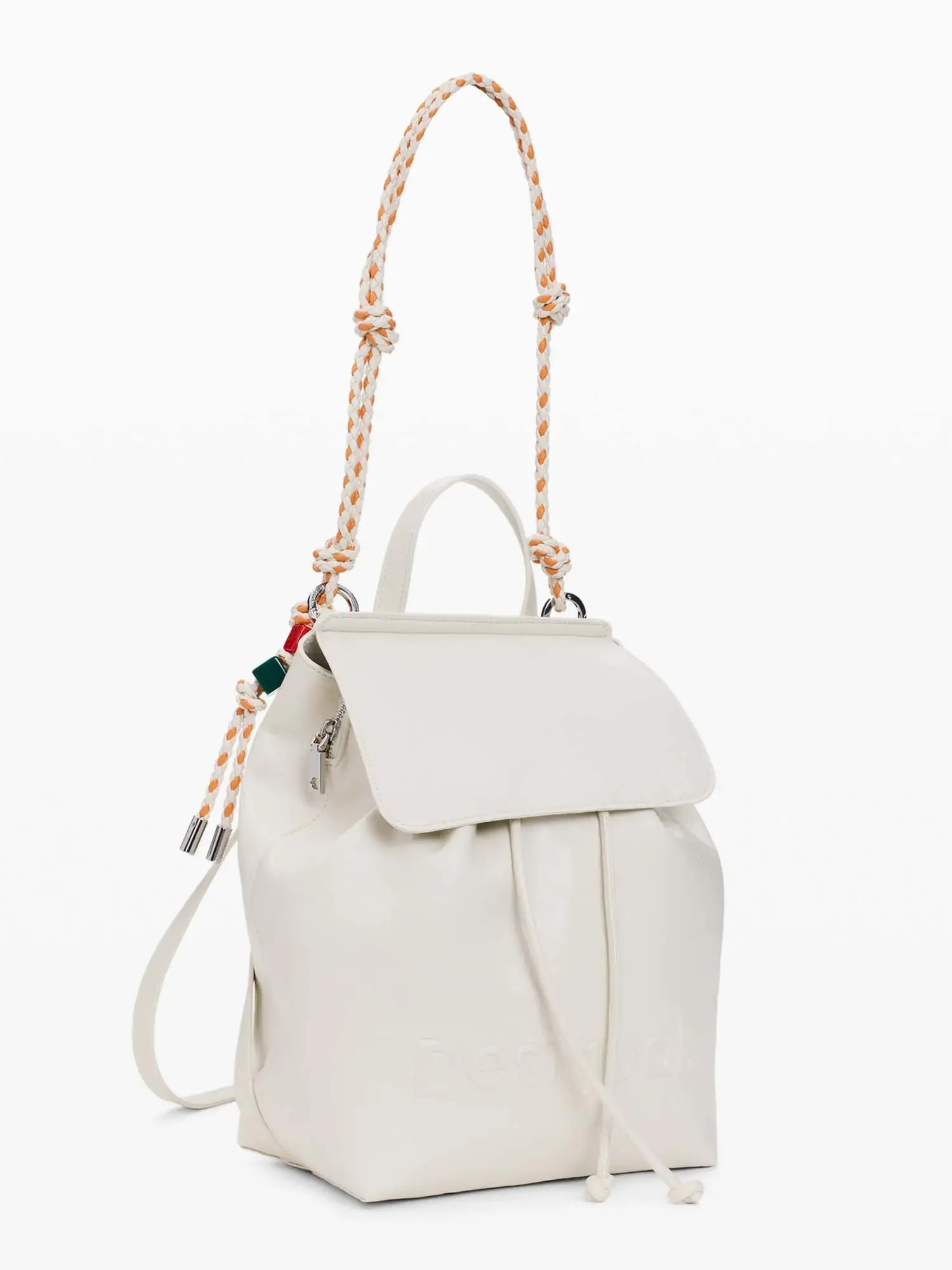 ZAINO DONNA - DESIGUAL BIANCO - 26SAKP18 - Image 2