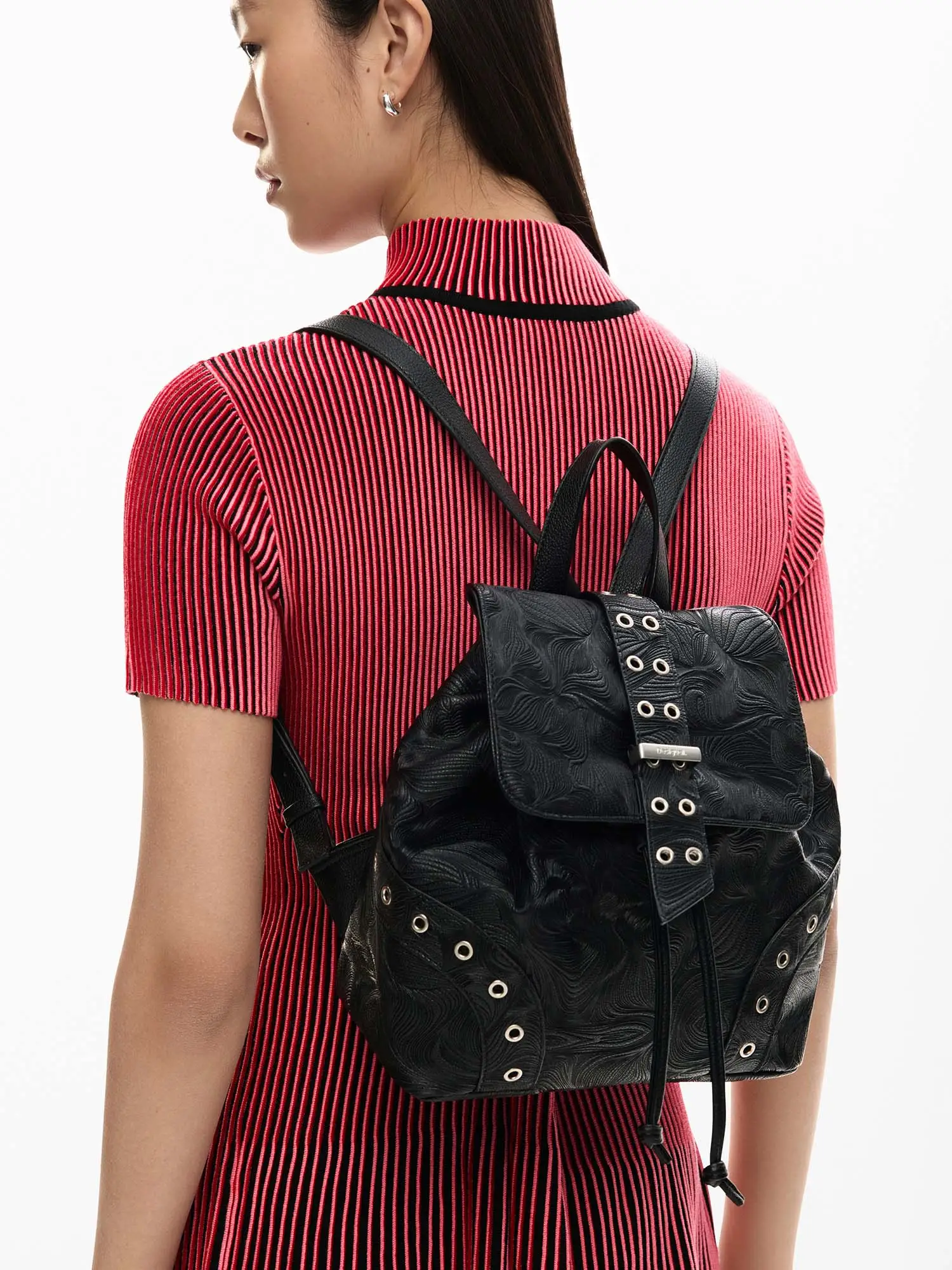 ZAINO DONNA - DESIGUAL NERO - 26SAKP04 - Image 6